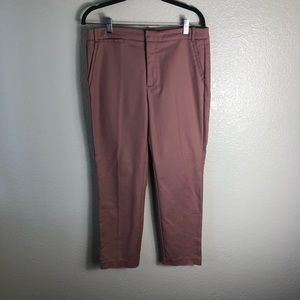 Zara Pink Straight Leg Dress Pant
